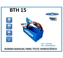 Bomba Manual para Teste Hidrostático – BTH 15